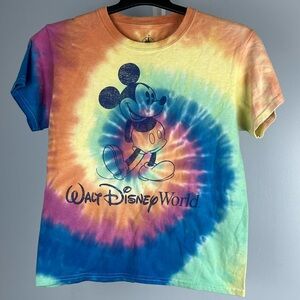 Disney tie dye tee